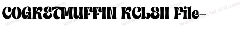 COGKETMUFFIN KCLSII File字体转换
